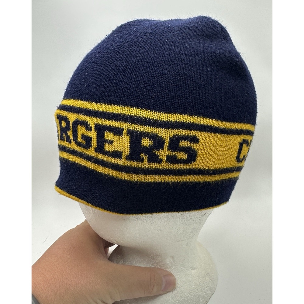 Briar Cliff University Beanie Double Sided Reversible Blue And Yellow‎ - Picture 2 of 7